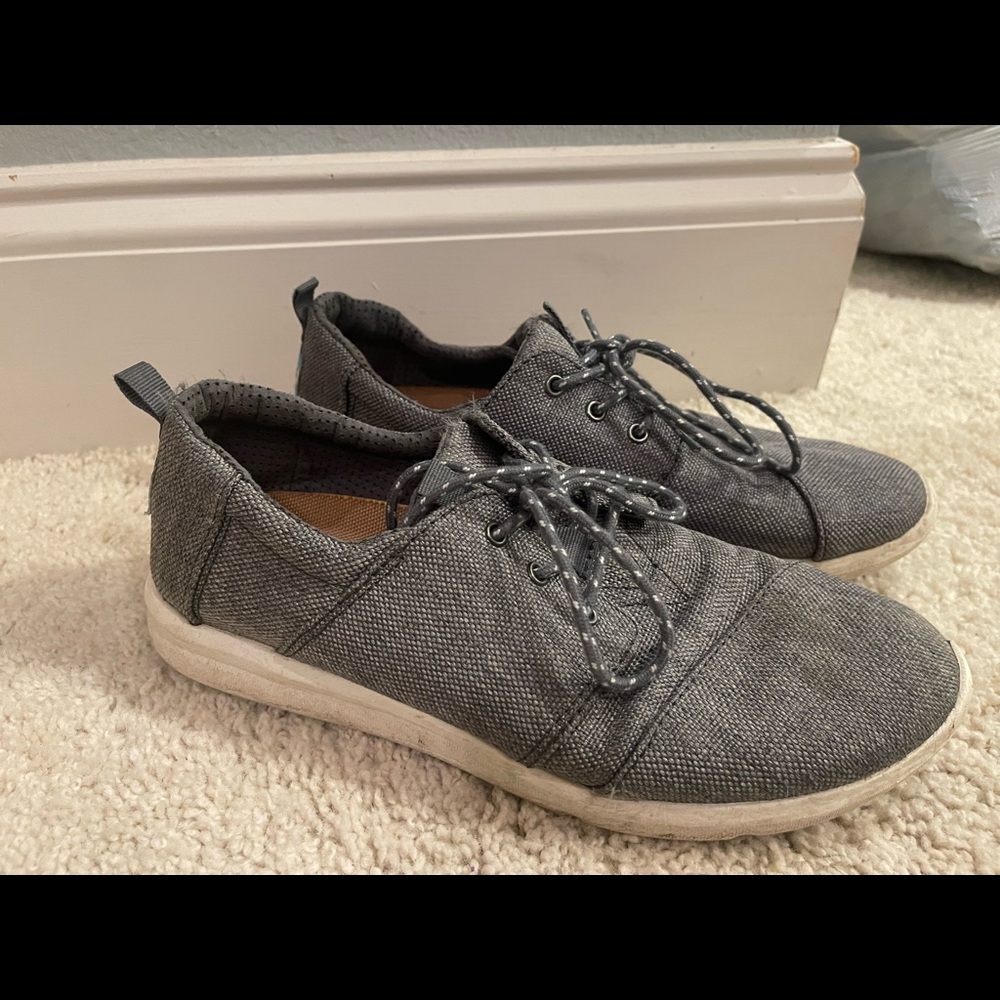 Gray Toms sneakers